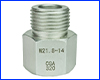 Перехідник AQUAXER, ВР CGA320/ЗР W21.8. Перехідник AQUAXER, ВР CGA320/ЗР W21.8.
