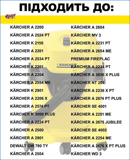 Karcher     WD 2, WD 3, 6.959-130, 1 .