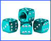 Ковпачки на ніпель кубик, Light Blue, 4 шт. Ковпачки на ніпель кубик, Light Blue, 4 шт.