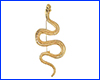 Брошка змія, Snake Gold, 7х2.5 см. Брошка змія, Snake Gold, 7х2.5 см.